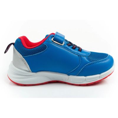 4. Leomil children's sports shoes Super Mario sneakers with velcro LED blue