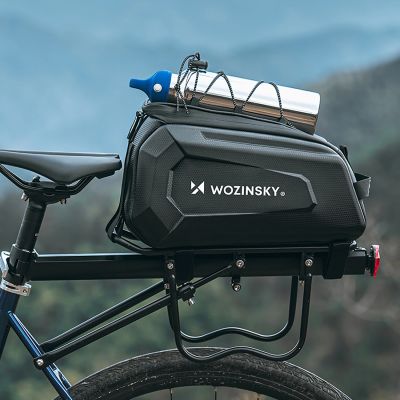 6. Wozinsky WSR-01B Bicycle Pannier for Trunk 9l - Black