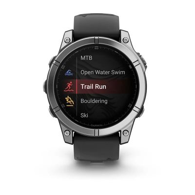 5. Garmin Fenix E stainless steel watch 010-03025-00