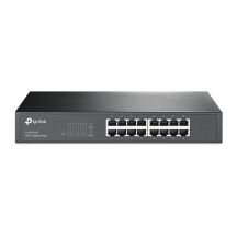 TP-Link TL-SG1016D(UN) Network Switch Unmanaged L2 Gigabit Ethernet (10/100/1000) Black