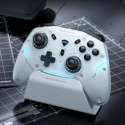 2. Machenike G5Pro Max Wireless Game Controller with Charging Station - White