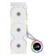 2. Lian Li GA II Hydroshift II LCD-C 360TL Processor All-in-one Liquid Cooler 12 cm White 1 pc.