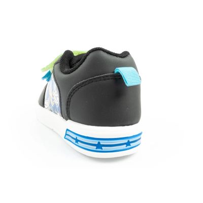 14. Leomil Sonic children's sports shoes, lightweight sneakers with Velcro, black