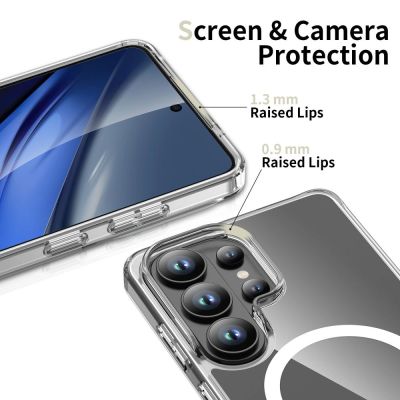 4. Tech-Protect FlexAir Hybrid MagSafe Case for Samsung Galaxy S26 Ultra - Transparent