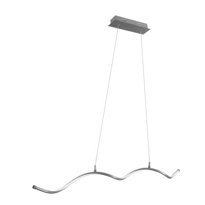17. Activejet AJE-SARA LED ceiling lamp, silver, neutral white light, 1690 lm.