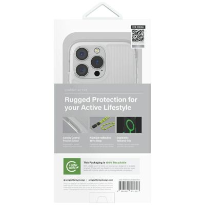 5. Uniq Combat Active Magclick Charging Case for iPhone 16 Pro - White