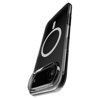 3. Puro Impact Clear D3O TPU+PC MagSafe Compatible Case for iPhone 17 Air - Transparent