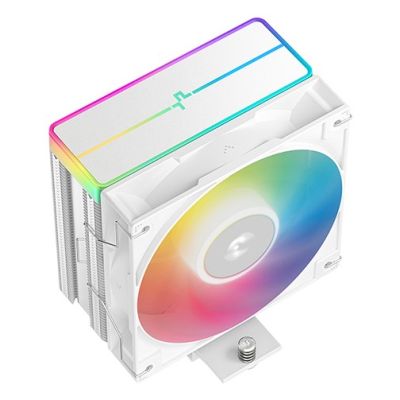 3. DeepCool AG400 WH Processor Air Cooler 12 cm White 1 pc.