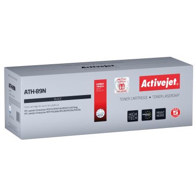 Activejet ATH-89N Toner (replaces HP CF289A HP 89A HP89A; Supreme; 5000 pages; black) - with chip