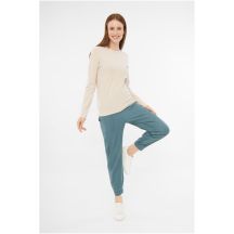 VIKING Escalante Lady Bamboo women's long-sleeve shirt, beige, M