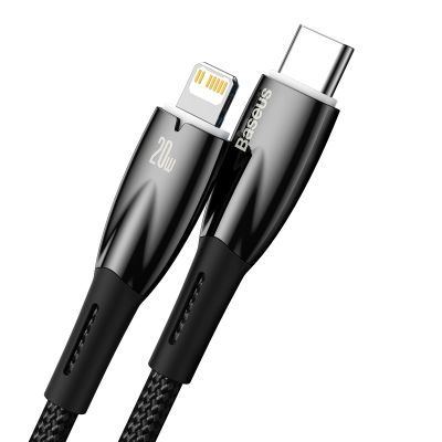 2. Baseus CADH000101 Lightning - USB-C PD cable 20W 480Mb/s 2m - black