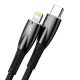 2. Baseus CADH000101 Lightning - USB-C PD cable 20W 480Mb/s 2m - black