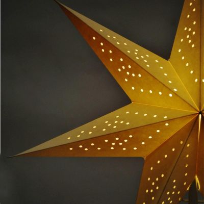 5. DECORATIVE STAR FLOOR LAMP 65 CM E14 WHITE