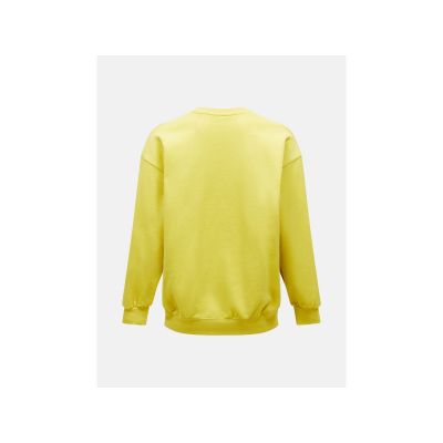 3. Men's PEAK PERFORMANCE M Terry Graphic Crew sweatshirt, yellow