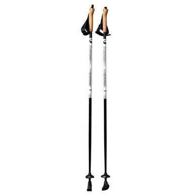 6. NORDIC WALKING POLES BEST SPORTING 1-SECTION CARBON LENGTH 125CM
