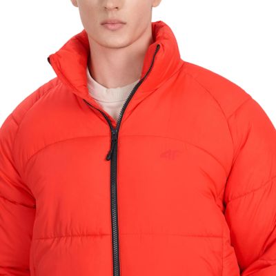 12. Men's down jacket 4F M0707 red 4FRAW25TDJAM0707 62S