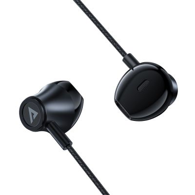 3. Acefast L2 in-ear headphones with USB-C connector, microphone and remote control 1.2 m - black