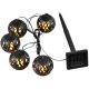 10. SOLAR LAMP FIREBALLS 7CM 5PCS