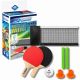 MINI TABLE TENNIS SET 2 RACKETS NET 1 BALL