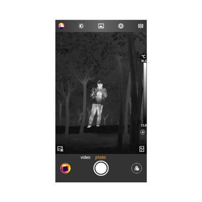 12. GUIDE SENSMART THERMAL IMAGE CAMERA MOBIR 2S M2SA USB-C, 256X192PX UP TO 150°C FOV 25° AUTOFOCUS 100M NIGHT VISION M2SA