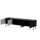 2. 4D CORTINA TV cabinet 200x40x55 black