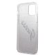7. Guess GUHCP12LPCUGLSPI iPhone 12 Pro Max 6.7" pink/pink hardcase Glitter Gradient Script