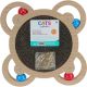 3. SCRATCHING POSTS FOR CAT INTERACTIVE TOY 4 BALLS 35.5X35.5X4CM