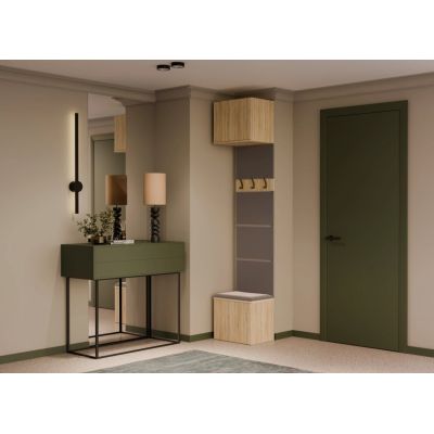 4. HAGA Coat Rack, 1 pc., Sonoma