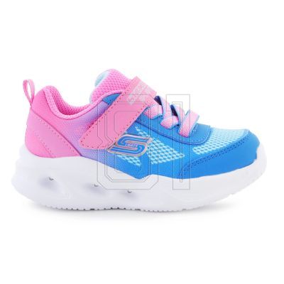 6. Skechers S Lights-Skechers Sola Glow shoes - Ombre Deluxe Jr 303714N-HPBL