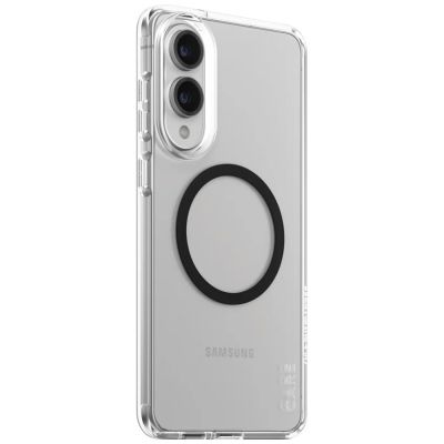 2. CARE by PanzerGlass Flagship Urban Combat Black QI Case for Samsung Galaxy S25 Edge - Transparent