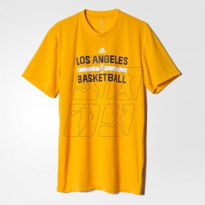 T-shirt adidas WNTR HPS GAME Los Angeles Lakers M AA7933