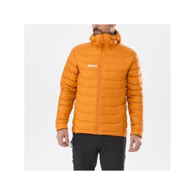 8. MILLET M Kamet Down Hoodie Jacket Orange