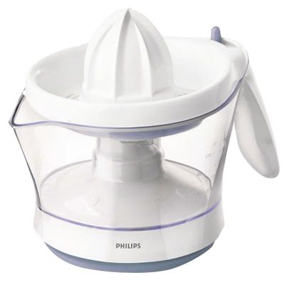 2. Philips Viva Collection Citrus Juicer - 25W/0.6L/Adjustable Pulp/Automatic Reverse