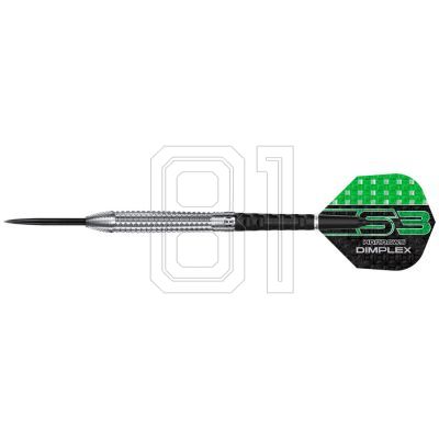 2. Harrows Dimplex S3 Tapered 90% Steeltip Darts