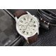 5. FOSSIL Grant Leather Men's Watch FS4735 + BOX