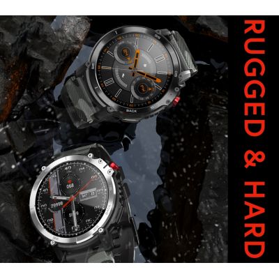 14. Men's Smartwatch RUBICON RNCF08 Black/Camo SMARUB232