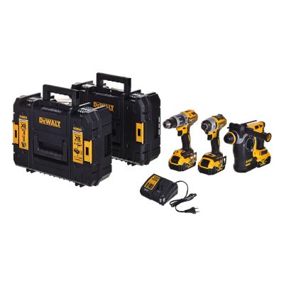 Combo set 18V DCD796+DCF887+DCH273 3x4.0Ah
