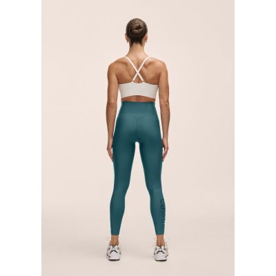 4. CASALL Women's Graphic High Waist Tights Training Leggings, Green