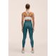 4. CASALL Women's Graphic High Waist Tights Training Leggings, Green