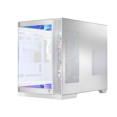 4. MODECOM VOLCNO PANORAMA APEX ARGB 5F MIDI WHITE CASE