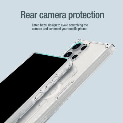 15. Nillkin Nature Pro armored case with a magnetic ring for Samsung Galaxy S24 Ultra - white