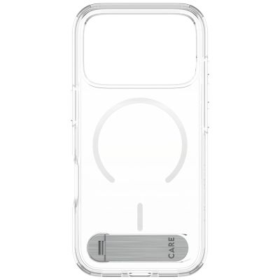 3. CARE by PanzerGlass Feature Case w. Kickstand MagSafe for iPhone 17 Pro - Clear