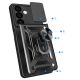 3. Hybrid Armor Camshield armored case for Samsung Galaxy S24+ with camera cover - black