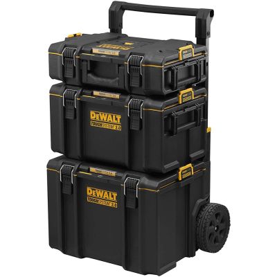 2. DEWALT DWST83402-1 3-in-1 Tool Box Set