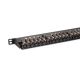 5. High density patch panel 19'' 24x RJ45, LSA level, cat.6A, shielded, 0.5U, black, cable guide