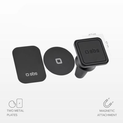 3. Magnetic smartphone holder SBS TESUPMAGLCLIP - black