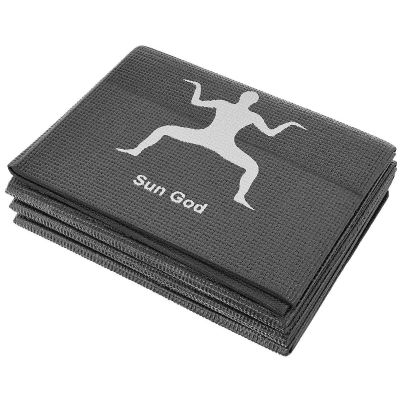 11. FOLDABLE YOGA MAT 1700x600x5MM BLACK ENERO FIT
