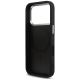 7. Guess Glitter Triangle Logo MagSafe Case for iPhone 17 Pro - Black