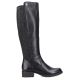 37. Rieker W Z9591-00 black leather boots 