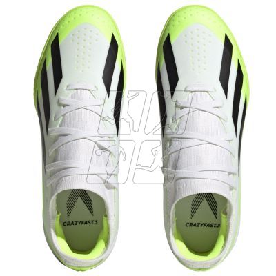 3. Adidas X Crazyfast.3 TF Jr IE1568 football shoes